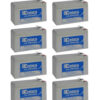 Century 12v 7.0 Ah Sealed Lead Acid Battery, Box of 8 on sale