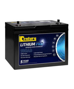 Century 12v 100 Ah Lithium Deep Cycle Batteries on sale
