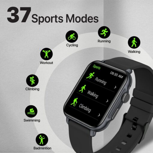PROMATE PROWATCH-B18.GHT Smart Watch with Handsfree and Large 1.8 Inch Display - Image 3