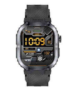 PROMATE XWATCH-SL.BLK Smart Watch with 2.01 Inch TFT Display and Bluetooth Calling on sale