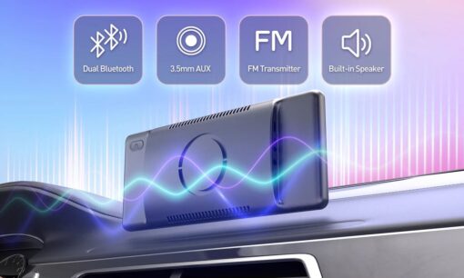 MINIX CP89-HD 8.9 Inch Portable Wireless CarPlay and Android Auto Touch Screen - Image 3