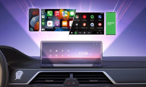 MINIX CP89-HD 8.9 Inch Portable Wireless CarPlay and Android Auto Touch Screen - Image 4