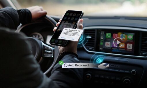 MINIX CP86 Wired Apple CarPlay to Wireless Connection Dongle Stick - Image 4