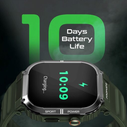 PROMATE XWATCH-SL.GRN Smart Watch with 2.01 Inch TFT Display and Bluetooth Calling - Image 4