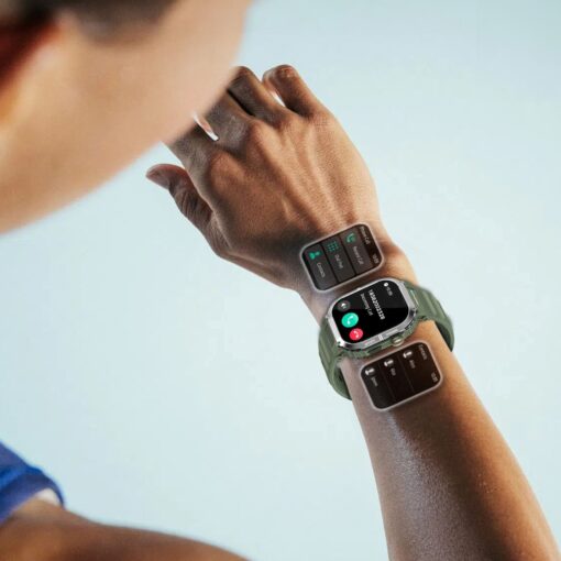 PROMATE XWATCH-SL.GRN Smart Watch with 2.01 Inch TFT Display and Bluetooth Calling - Image 6