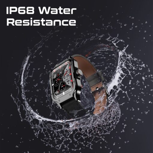 PROMATE XWATCH-RM.BLK Smart Watch with 1.78 Inch Curved AMOLED Display - Image 8