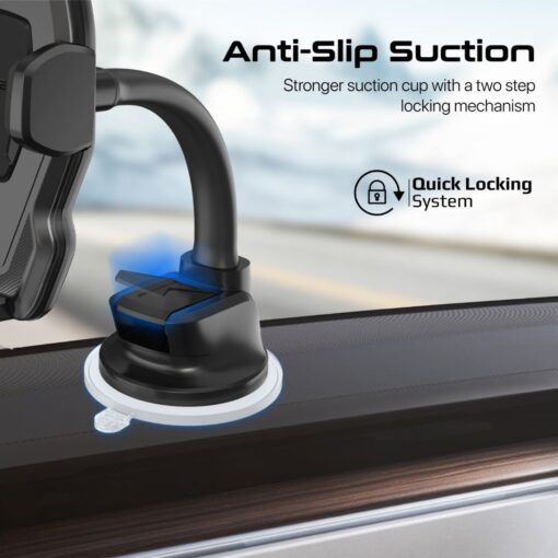 PROMATE DASHMOUNT Universal Smartphone Mount with Flexible Gooseneck - Image 3