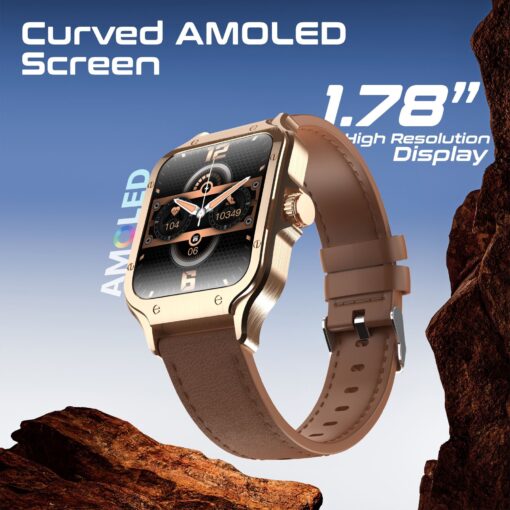 PROMATE XWATCH-RM.GLD Smart Watch with 1.78" Curved AMOLED Display - Image 2