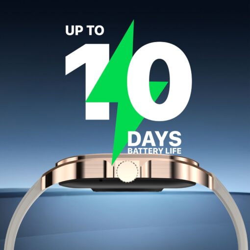 PROMATE XWATCH-RM.GLD Smart Watch with 1.78" Curved AMOLED Display - Image 4