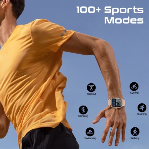 PROMATE XWATCH-RM.GLD Smart Watch with 1.78" Curved AMOLED Display - Image 5