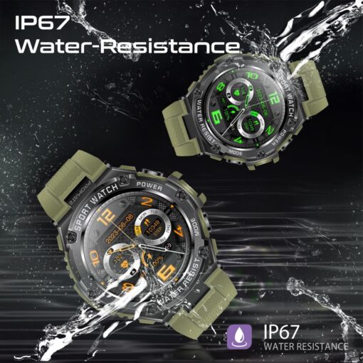 PROMATE XWATCH-R19.MNG Smart Watch with 1.53" Round Screen Display and Bluetooth Calling (Copy) - Image 7