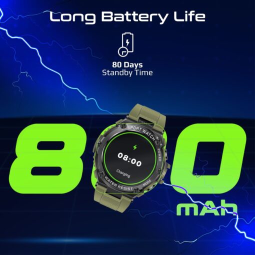 PROMATE XWATCH-R19.MNG Smart Watch with 1.53" Round Screen Display and Bluetooth Calling (Copy) - Image 8
