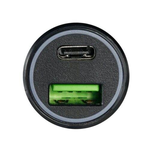 JACKSON 5.4A Dual Port In-Car Phone Charger with 1x USB-A and 1x USB-C - Image 2