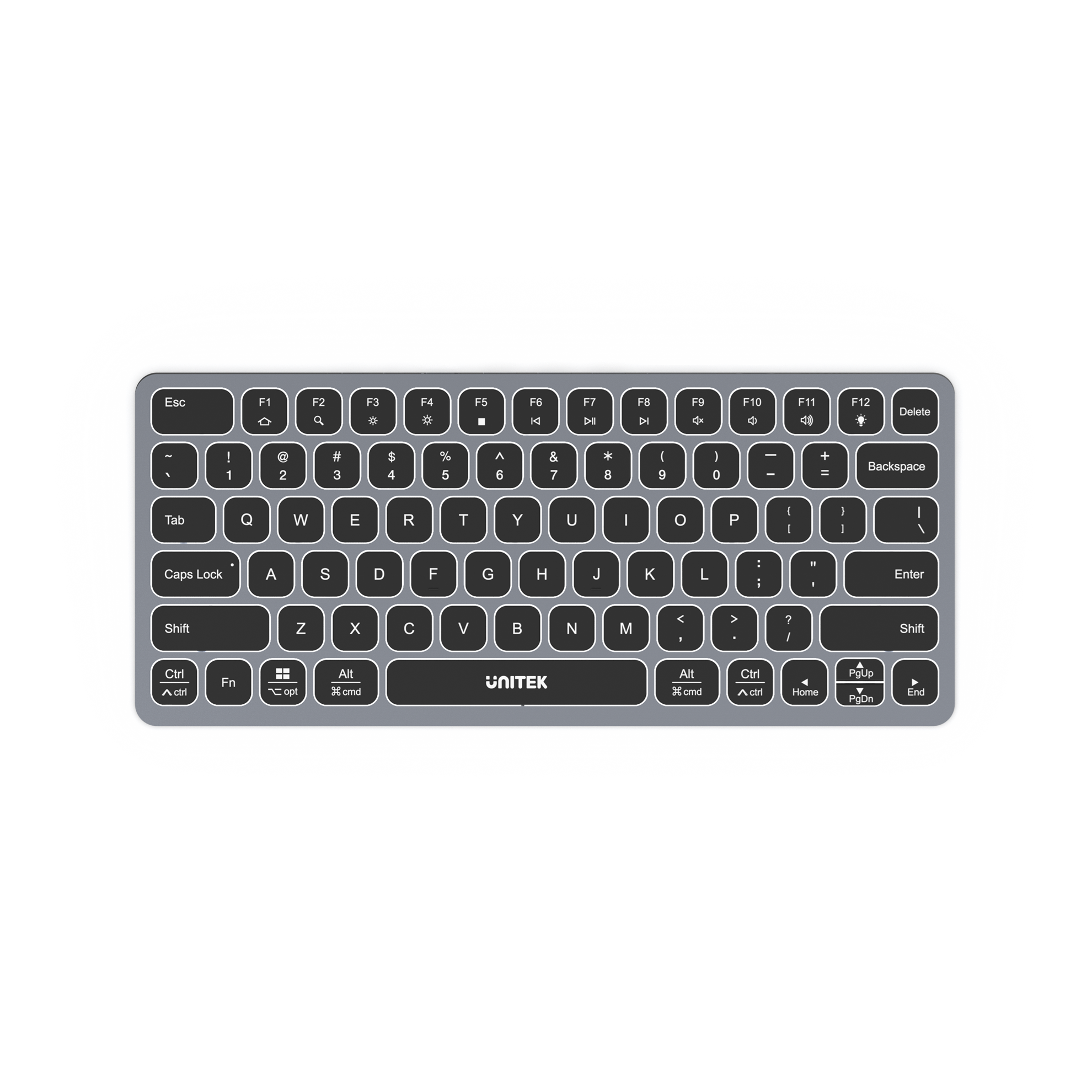 UNITEK D1092A 9-in-1 Hub with Keyboard - Image 4