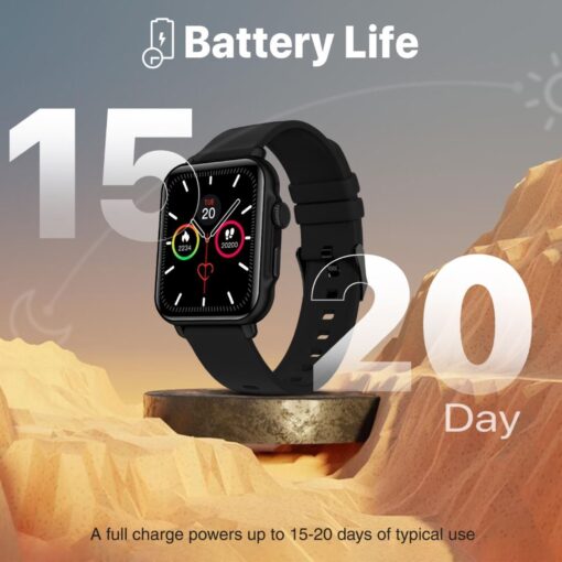 PROMATE PROWATCH-B18.BLK Smart Watch with Handsfree - Image 3