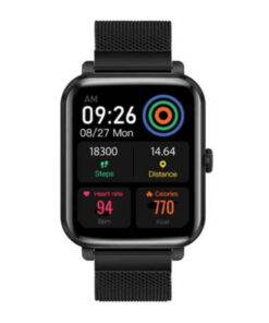 PROMATE PROWATCH-M18.BLK Smart Watch with Fitness Tracker and Media Storage on sale
