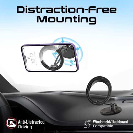 PROMATE MAGHOOP-LITE Magnetic Smartphone Mount - Image 6