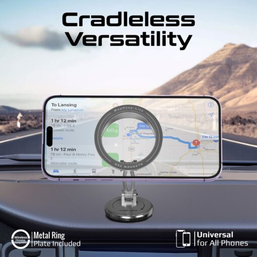 PROMATE MAGHOOP-LITE Magnetic Smartphone Mount - Image 7
