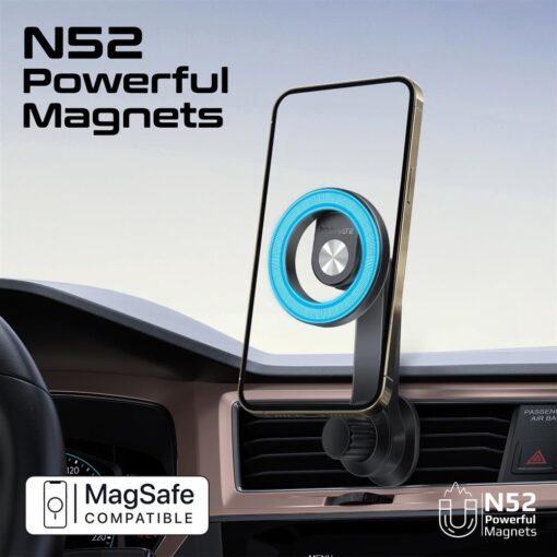 PROMATE MAGHOOP-AV AC Vent Magnetic Ring Smartphone Holder - Image 2