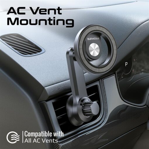 PROMATE MAGHOOP-AV AC Vent Magnetic Ring Smartphone Holder - Image 4