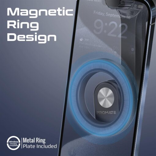 PROMATE MAGHOOP-AV AC Vent Magnetic Ring Smartphone Holder - Image 6