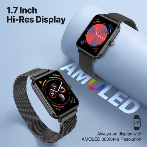 PROMATE PROWATCH-M18.GRT Smart Watch With Fitness Tracker and Media Storage - Image 5