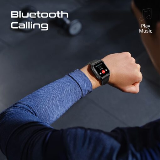 PROMATE XWATCH-S19.BLK Shock-Resist Smart Watch - Image 5