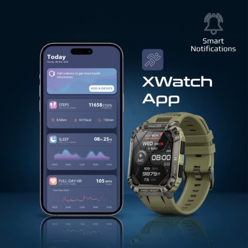 PROMATE XWATCH-S19.MNG Shock-Resist Smart Watch - Image 8