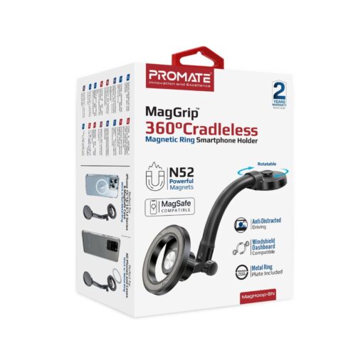 PROMATE MAGHOOP-GN MagGrip 360 Cradleless Smartphone Holder - Image 5