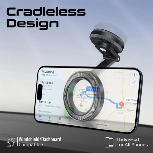 PROMATE MAGHOOP-HG MagGrip 360 Cradleless Foldable Smartphone Holder - Image 4