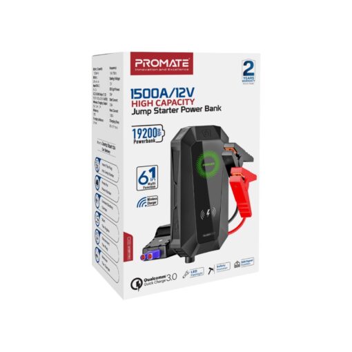 PROMATE HEXABOLT-20 19000mAh Jump Starter Power Bank - Image 5