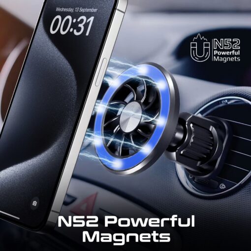 PROMATE CLIPMOUNT MagGrip AC Vent Magnetic Smartphone Mount - Image 7