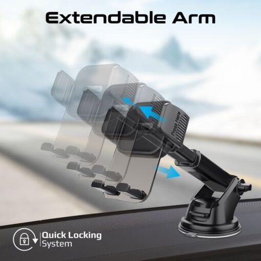 PROMATE TRANSHOLD-EXT Secure Smartphone Holder - Image 2
