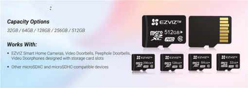 EZVIZ 64GB Professional Micro SD Card - Image 3