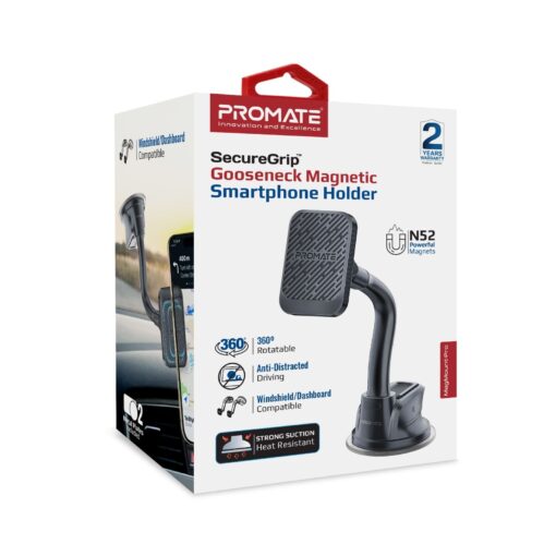 PROMATE MAGMOUNT-PRO Flexible Magnetic In-Car Smartphone Holder - Image 4