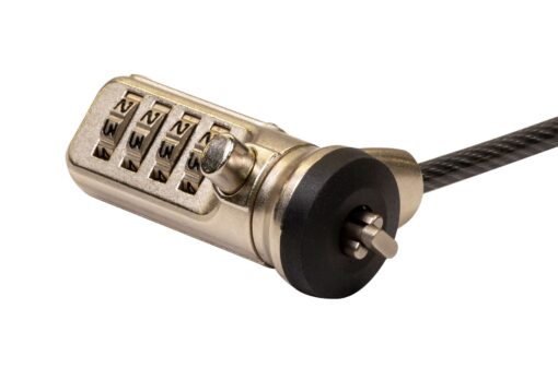 DYNAMIX 2m Locking Security Cable for use with Kensington Security Slots - Image 2