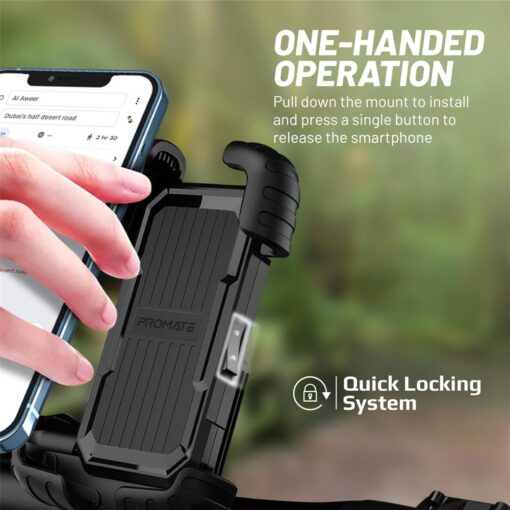 PROMATE Quick Mount Smartphone Bike Mount - Image 4