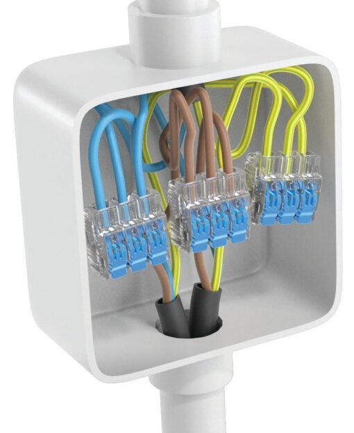 IDEAL INDUSTRIES 32A 3 Port Wire Connector Gen II Lever, Jar of 50 - Image 5