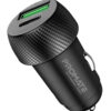 PROMATE 20W Dual Port In-Car Phone Charger with QC3.0 and USB-C Ports on sale