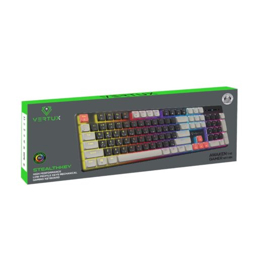 VERTUX STEALTHKEY High-Performance Mechanical Gaming Keyboard - Image 6
