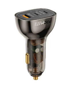 PROMATE TRANSDRIVE-80W 80W Quick Charging In-Car Adapter for Tablets and Smartphones on sale