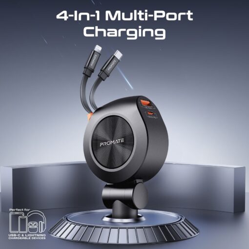 PROMATE DRIVEGEAR-R2 88W Multi-Port In-car Phone Charger - Image 2