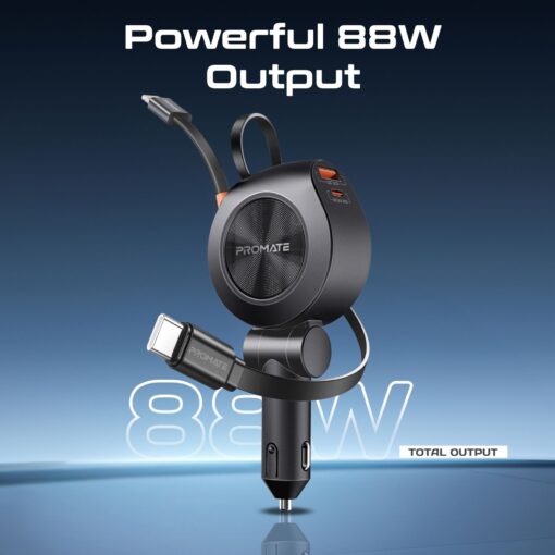 PROMATE DRIVEGEAR-R2 88W Multi-Port In-car Phone Charger - Image 3