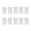 PDL 650BVHWH White Blank Plate, Box of 10 on sale