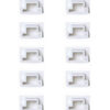 Marley 2516.EP.W White End Plug Piece for 25 x 16 Capping/Trunking, Pack of 10 on sale