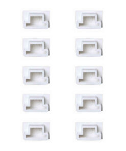 Marley 2516.EP.W White End Plug Piece for 25 x 16 Capping/Trunking, Pack of 10 on sale