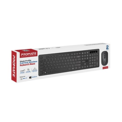 PROMATE PROCOMBO-13 Super Slim Wireless Keyboard and Mouse Combo - Image 5
