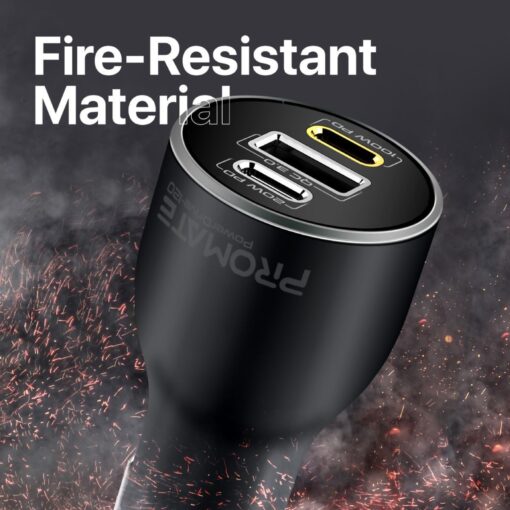 PROMATE POWERDRIVE-120 120W In-Car Phone, Tablet, Notebook/Macbook Charger - Image 4