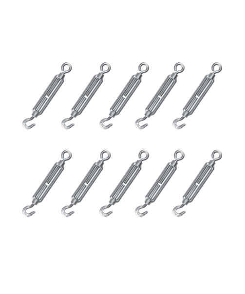 TransNet 6.0mm Catenary Wire Turnbuckle, 10 Packs on sale