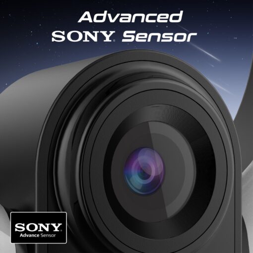 PROMATE VISTACAM UHD Webcam with Built-in Microphone, Ring Light and Detachable Tripod - Image 5